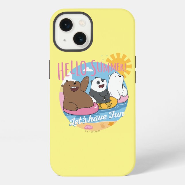 We Bare Bears! Let’s Have Fun iPhone Hülle (Rückseite)