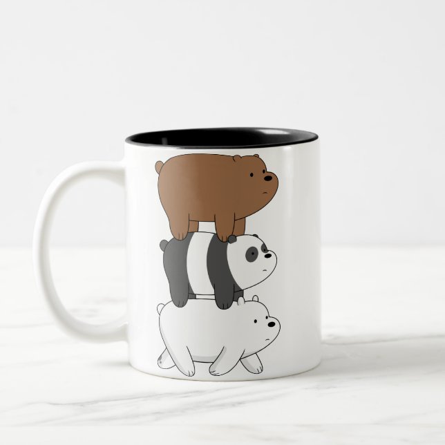 We Bare Bears Mug Double side print Zweifarbige Tasse (Links)