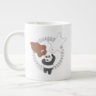 We Bare Bears - #SquadGoals Jumbo-Tasse