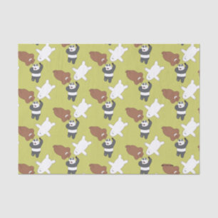 We Bare Bears - #SquadGoals Seidenpapier