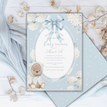 We Can Bearly Wait Floral Whimsical Baby Shower