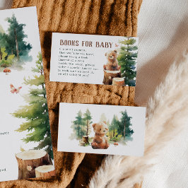 We Can Bearly Wait Woodland Books for Baby Cards Begleitkarte