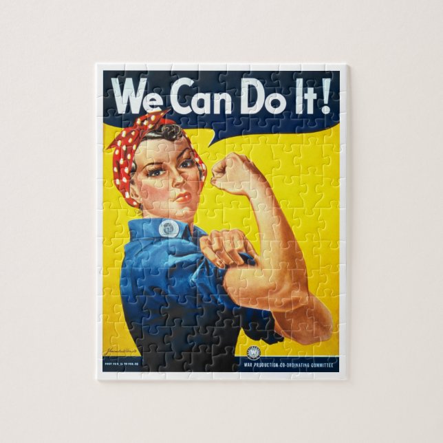We_Can_Do_It_Propaganda Plakat Puzzle (Vertikal)