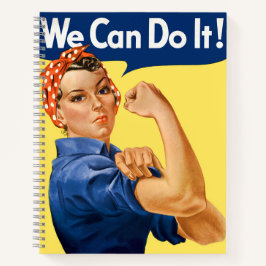 We Can Do It! Rosie the Riveter Notizbuch