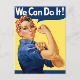 We Can Do It! Rosie the Riveter Postkarte