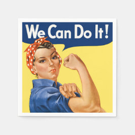 We Can Do It! Rosie the Riveter Serviette