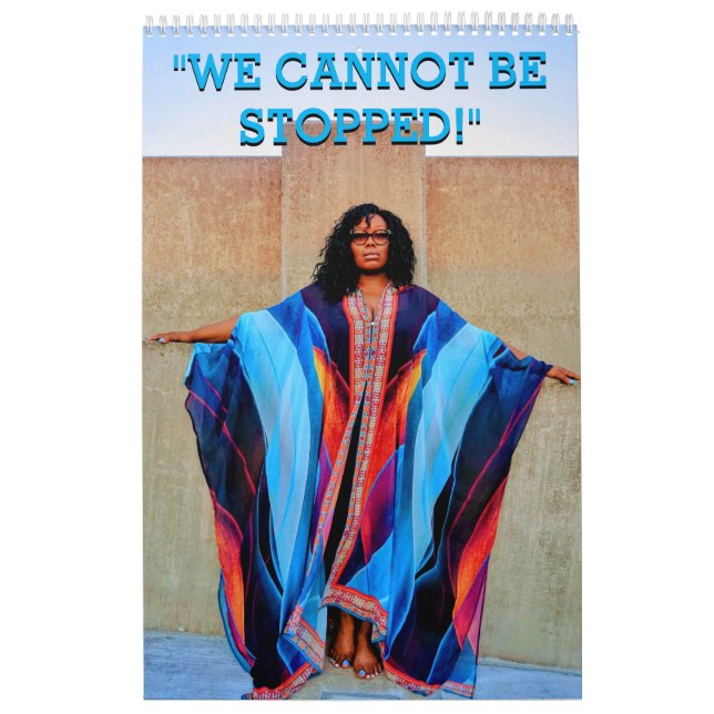 "WE CANNOT BE STOPPED!" - 2025 fashion calendar Kalender (Titelbild)