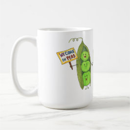We Come in Peas Kaffeetasse