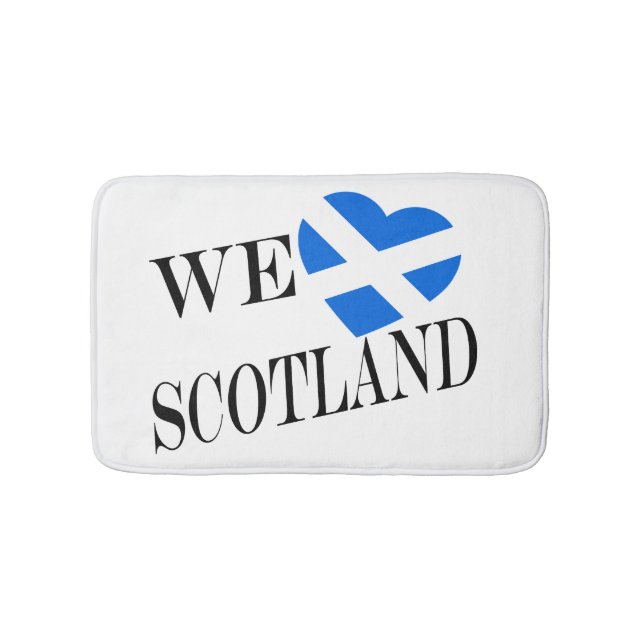 We Heartflag Scotland bm bmt Badematte (Vorderseite)
