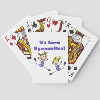 We Love Gymnastics Spielkarten