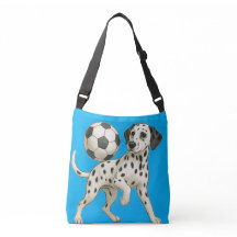 we love sports tote bag, football, soccer themed