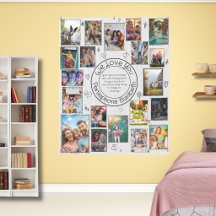 We Love You Doodle 20 Photo Collage Keepsake 