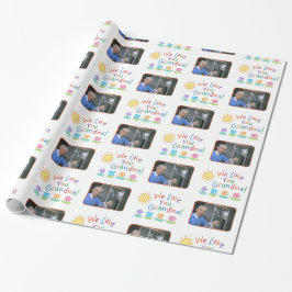 We Love You Grandma Gift Paper (Kevorkian Edition) Geschenkpapier