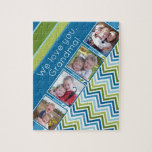 We love you grandma with 4 Fotos und zickig Puzzle<br><div class="desc">Eine großartige Möglichkeit,  Ihre quadratischen Fotos von Ihrem Online-Konto aus anzuzeigen. Ein lustiges Zickzackdesign hebt die Bilder hervor.</div>