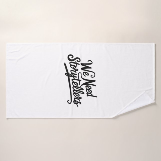 We Need Storytellers Badhandtuch Set (Badehandtuch)