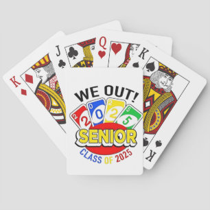 We Out Senior 2025 Gambling Game Abschluss Spielkarten
