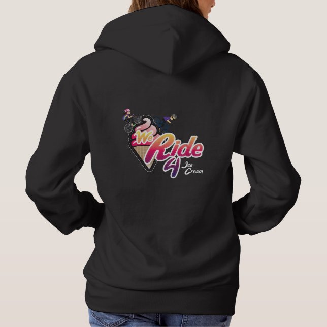 We Ride 4 Ice Cream - Sweatshirt (Rückseite)