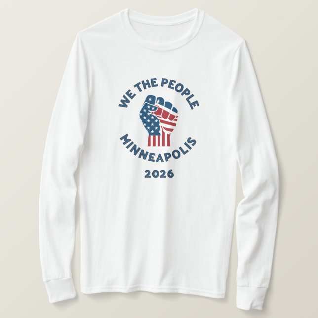 We the People Minneapolis 2026 T-Shirt (Design vorne)