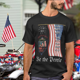 We the People US 250 Semi-Quincentennial Patriotic T-Shirt