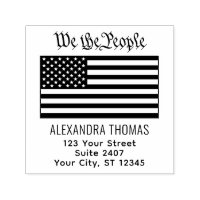 #We the People USA American Flag Name Address