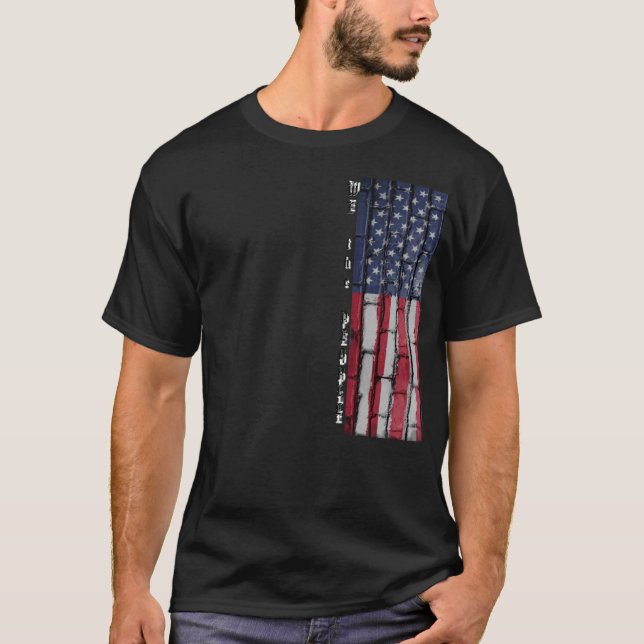 WE the People USA Flag T-Shirt (Vorderseite)