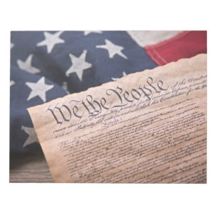 We the People Verfassung Notizblock