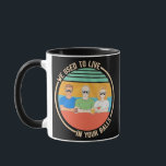 We used to live in your balls father Day ohrts Tasse<br><div class="desc">We used to live in your balls father Day ohrs for dad Gift. Perfect gift for your dad,  mom,  dad,  men,  women,  friend and family members on Thanksgiving Day,  Christmas Day,  Mothers Day,  Fathers Day,  4th of July,  1776 Independent Day,  Veterans Day,  Halloween Day,  Patrick's Day</div>