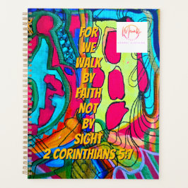 We walk by faith not by sight planer