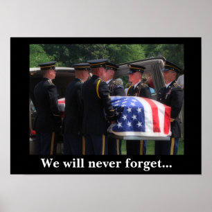 We will never forget... poster