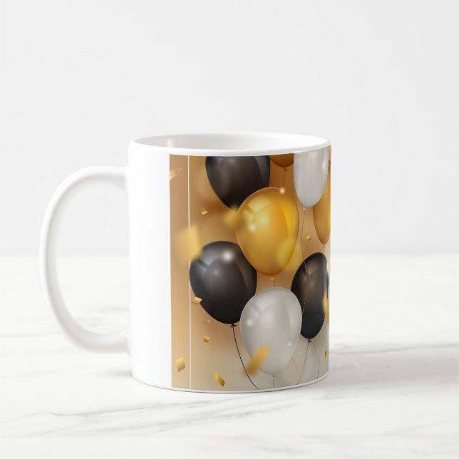 We Wish You a Very Happy Birthday Kaffeetasse (Links)