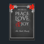 We wish you peace love & joy einladung<br><div class="desc">We wish you peace love & joy</div>