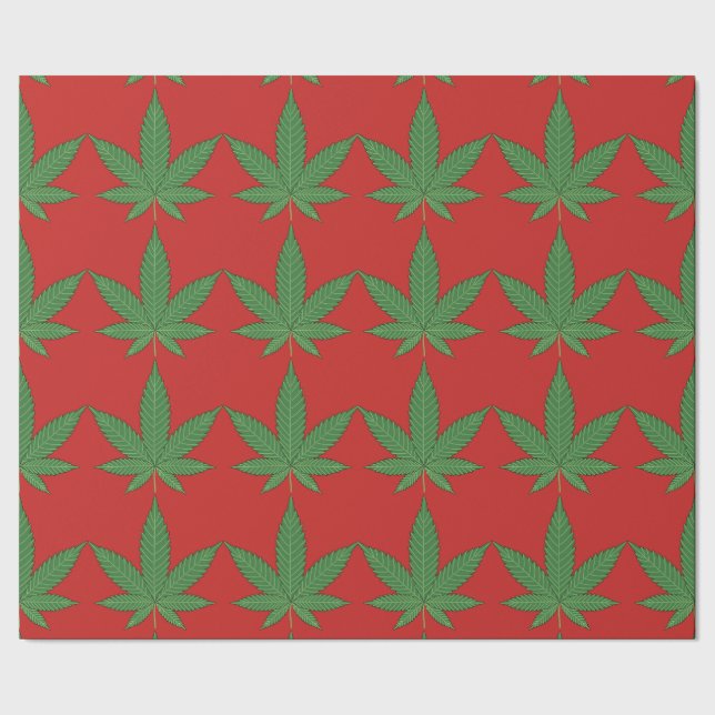 Weaf Weihnachtswrapping Paper Geschenkpapier (Saum)