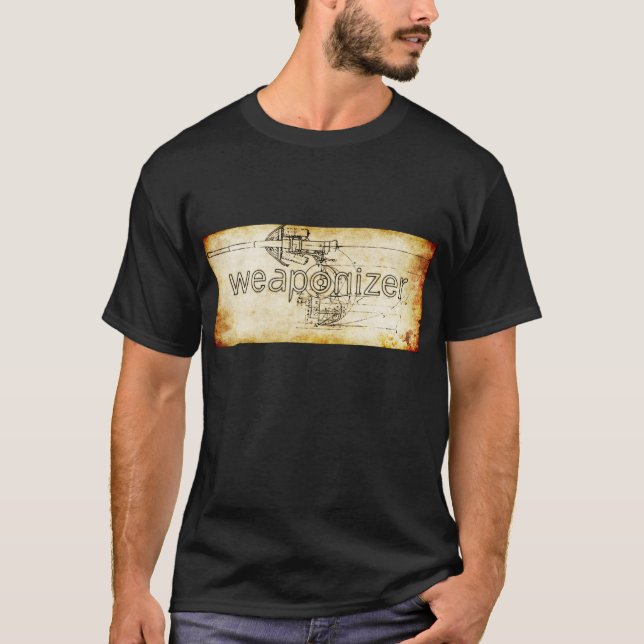 Weaponizer Steampunk Pergament T-Shirt (Vorderseite)