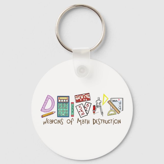 Weapons Of Math Destruction Schlüsselanhänger (Vorderseite)