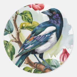 Wear Art Runder Aufkleber