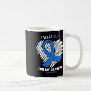 Wear Blue for My Opa Alopezie Sensibilisierung 1 Kaffeetasse