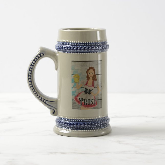 Wear Dirndl Drink Bier Celebrate Oktoberfest Bierglas (Links)