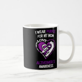 Wear Lila für meine Mama - Alzheimerheimer's Aware Kaffeetasse