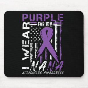 Wear Lila für meine Nana Alzheimerheimer Heimers A Mousepad