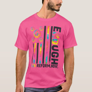 Wear Orange Enough End Gun Gewalt Peace Sign Fla T-Shirt