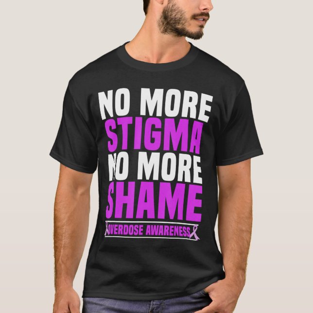 Wear Purple Overdose Awareness Gifts Survivor Warr T-Shirt (Vorderseite)