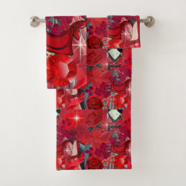 Wear Red Badhandtuch Set