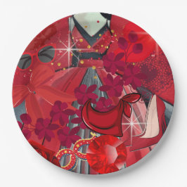 Wear Red Pappteller