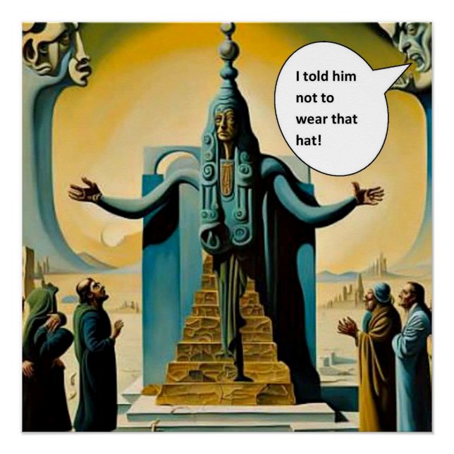 Wear that hat poster (Vorderseite)