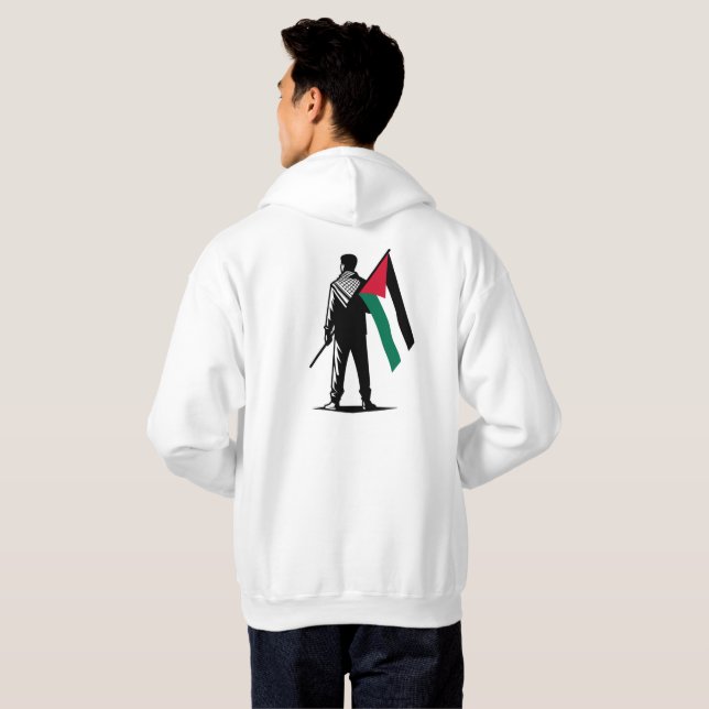Wear Your Support Proudly with Our Palestine Sweat Hoodie (Schwarz voll)