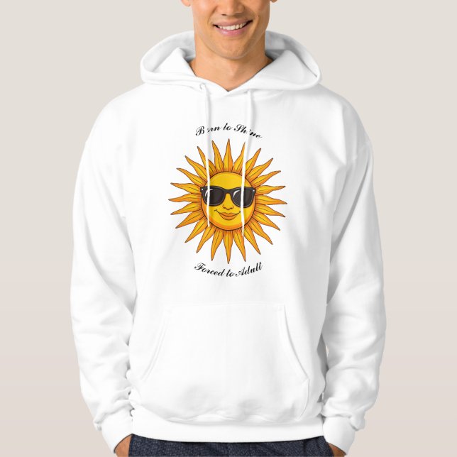 Wearable Vibes Apparel – Motivational & Fun Hoodie (Vorderseite)