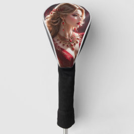 Wearing crimson is a sign of sexy behavior. Posing Golf Headcover