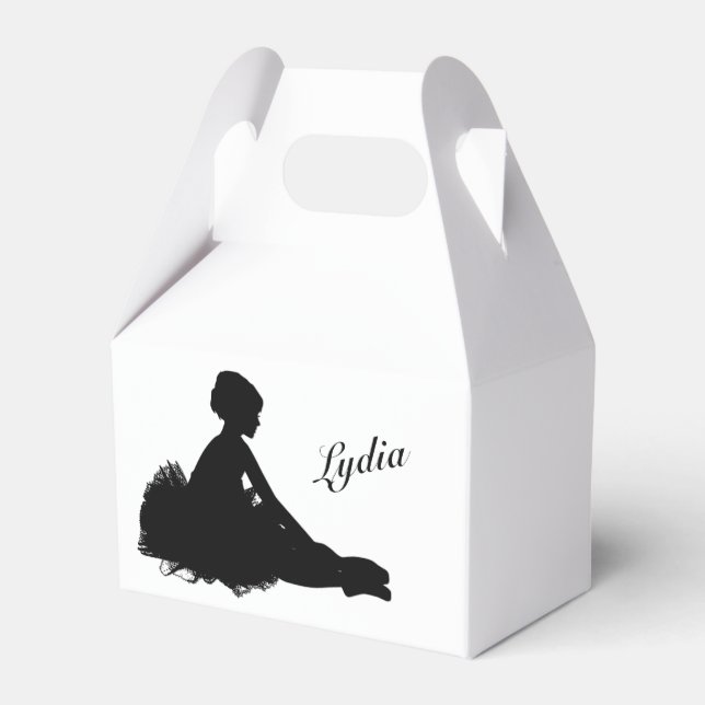 Weary Ballerina Personalisiert Geschenkschachtel (Vorderseite)