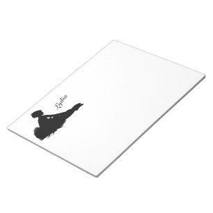 Weary Ballerina Personalisiert Notizblock