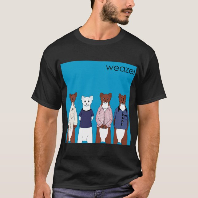 Weasel Blue Album boy friends T-Shirt (Vorderseite)